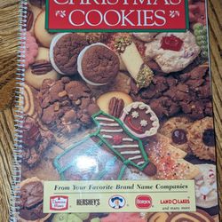 Christmas Cookies From Your Favorite Brand Company Cookbook 1992
