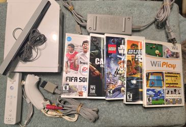Nintendo Wii Video Game System with Games