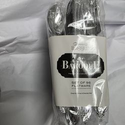 Collection Baroque Premium Heavyweight Plastic Flatware
