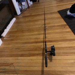 Freshwater Fishing Pole And Reel (Master graphite 703 Reel)