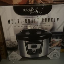 Kitchen Ace Multi Craft Cooker 6 Quart Multi Cooker