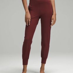 Lululemon Align High-Rise Jogger Sold Out Red Merlot Size 4 New Retail $118