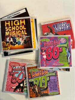 12 Party, Soundtrack & Rock ‘n’ Roll CDs – Shrek, High School Musical, Oldies & More