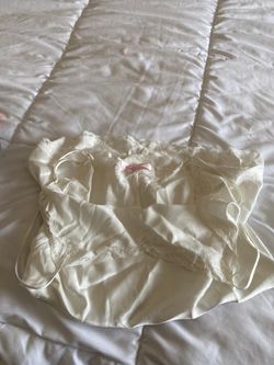 Victoria’s Secret Short Satin and Lace Slip Dress - Medium