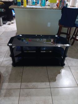 Glass  TV TABLE