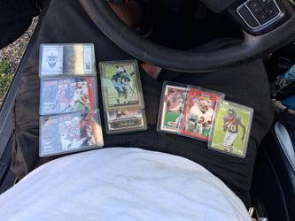 Various NFL superstar rookie card bundle