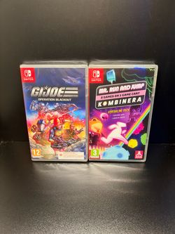Mr. Run and Jump & Kombinera Adrenaline & G.I. Joe Operation Blackout Switch
