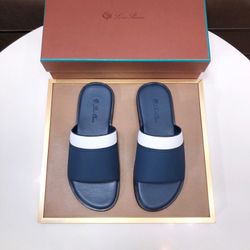 Loro Piana Men’s Slides With Box 2026 New
