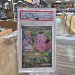Lillie's Clefairy ex PSA 10 Special Illustration Rare