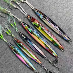 100g Metal Jig, Knife Jig, Slow Pitch Jig, Tungsten Jig, Glow Jig, Assist Hook, Saltwater Fishing, Deep Sea Jig, Tuna, Yellowtail