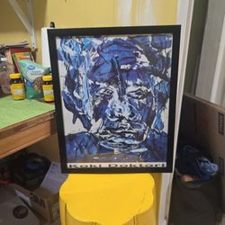 Abstract Portrait Print By KOKI DOKTORI!