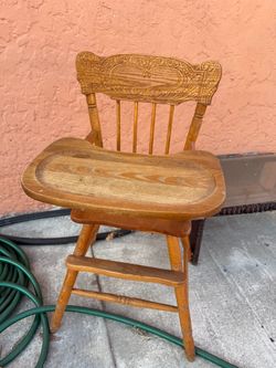 Wood High Chair