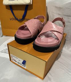 Louis Vuitton, Shoes, New In Box Louis Vuitton Paseo Flat Comfort Mule  Sandal