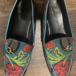 Floral Gucci Loafer