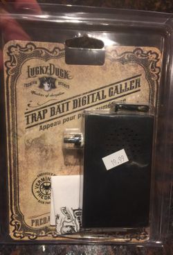 Trap bait digital caller