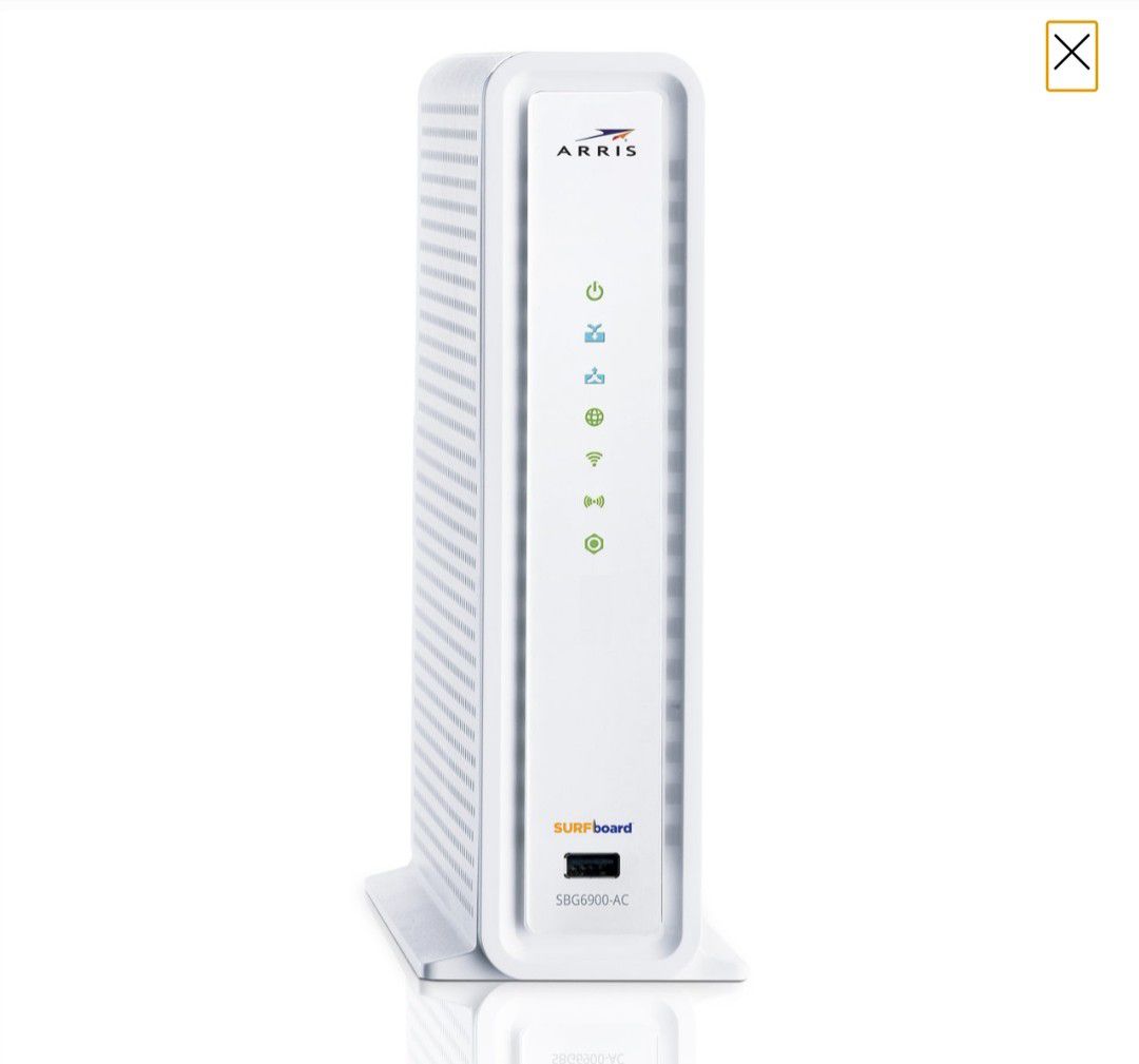Cable modem wifi router