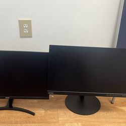2 Working Monitors For $50