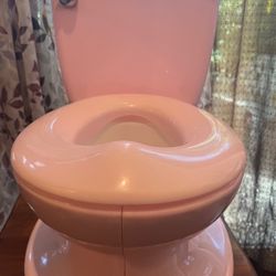 Pink Potty Training Toilet