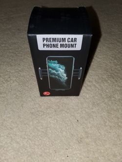 Cell Phone Holder for Car - FLOVEME 360 Rotate Long Arm One Touch Auto Grip Dashboard/Windshield/Air Vent Car Phone Mount