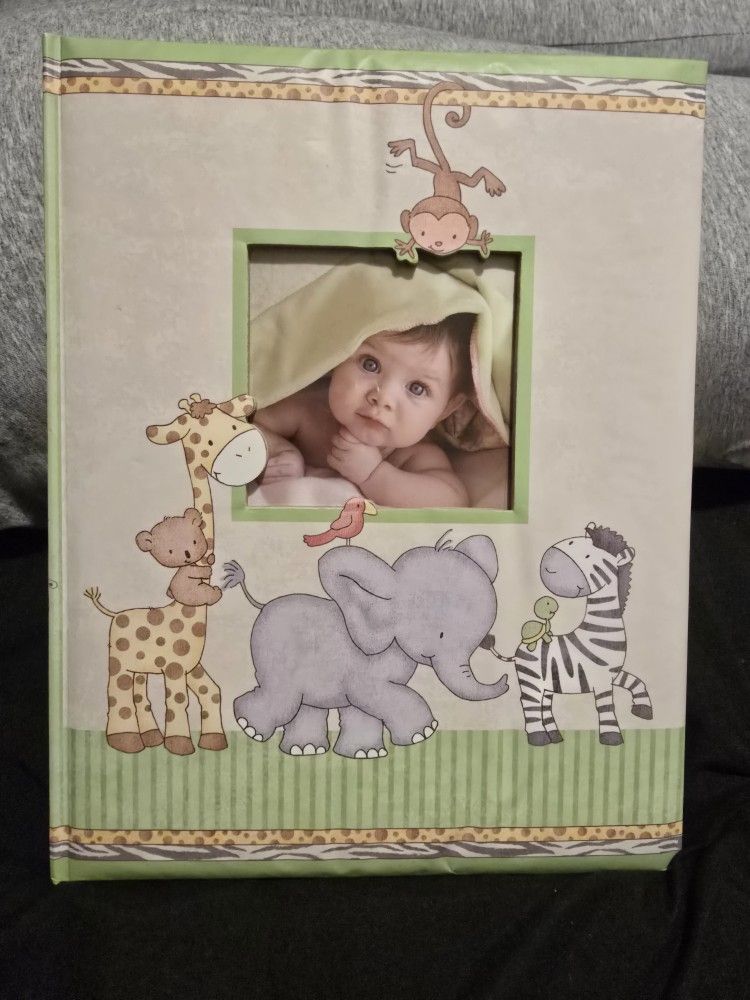 Baby Safari/Jungle  Themed Memory Book