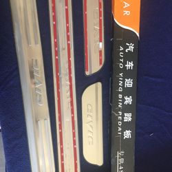 Honda Civic door plates $35