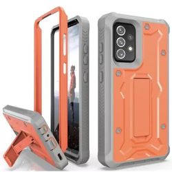 Caseborne ArmadilloTek v compatible with samsung galaxy A72 5G case - Orange