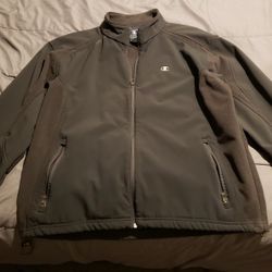 Large Champion windbreaker