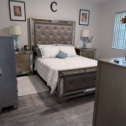 Queen Bedroom Set 7PCS