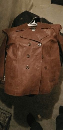 Women's leather jacket