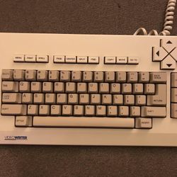 Vintage Mechanical Keyboard Computer Magnavox Video Writer Alps Brown SKCM