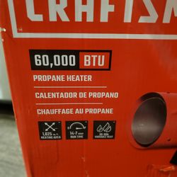 Craftsman Forced Air Propane 60000-Btu Portable Forced Air Propane Heater