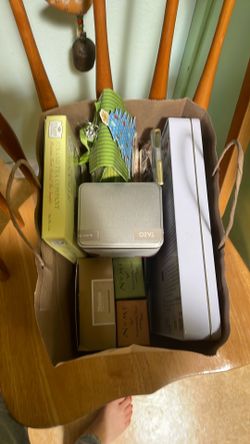 Bag of various teas
