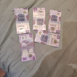 Lote De Billetes Mexicanos  $20 Dlrs Por Todos