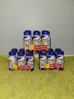 3 pack 6 Ensure 8oz strawberry 01/2027