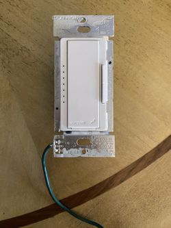 Lutron dimmer switch.