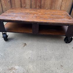 Wooden Coffee Table 