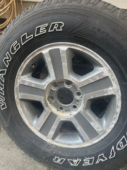 150 Tires No Center Cap