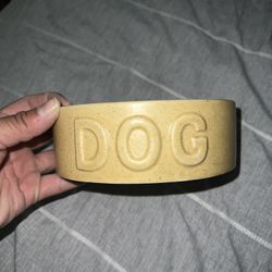 Ceramic Dog Bowl