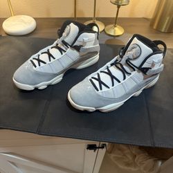 Jordan 6  Rings Cement Greg And White Brand New Size 11.5