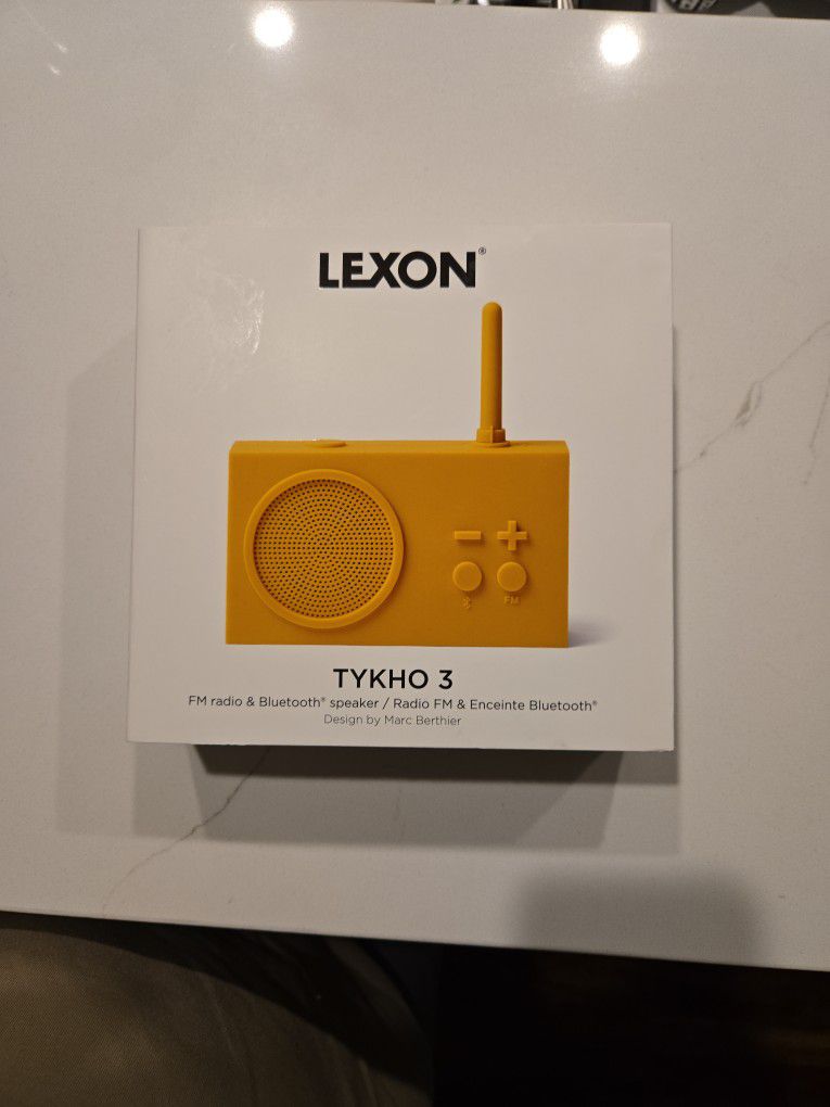 Lexon Tykho 3 Bluetooth Speaker/Radio FM