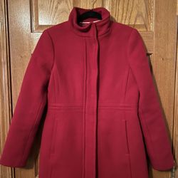 Banana Republic Red Coat 