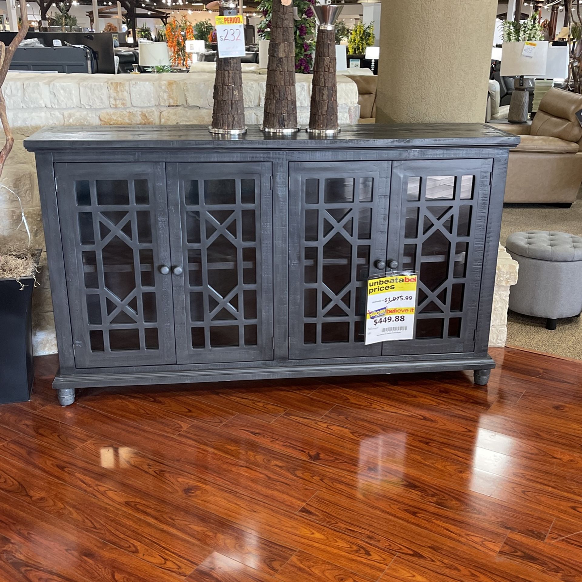 Accent Cabinet Solid Wood