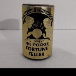 Antique 1940s pocket fortuneteller