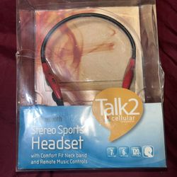 Talk 2 Cellular And Sports Headset