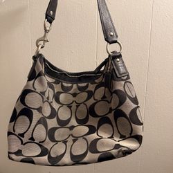 coach zoe hobo purse 