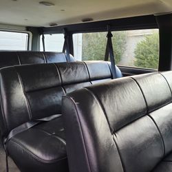 4 BENCH SEATS FROM 2003 DODGE RAM 3500 VAN 
