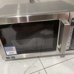 RMS10TS-AMANA MODERATE DUTY DIGITAL CONTROL COMMERCIAL MICROWAVE STAINLESS