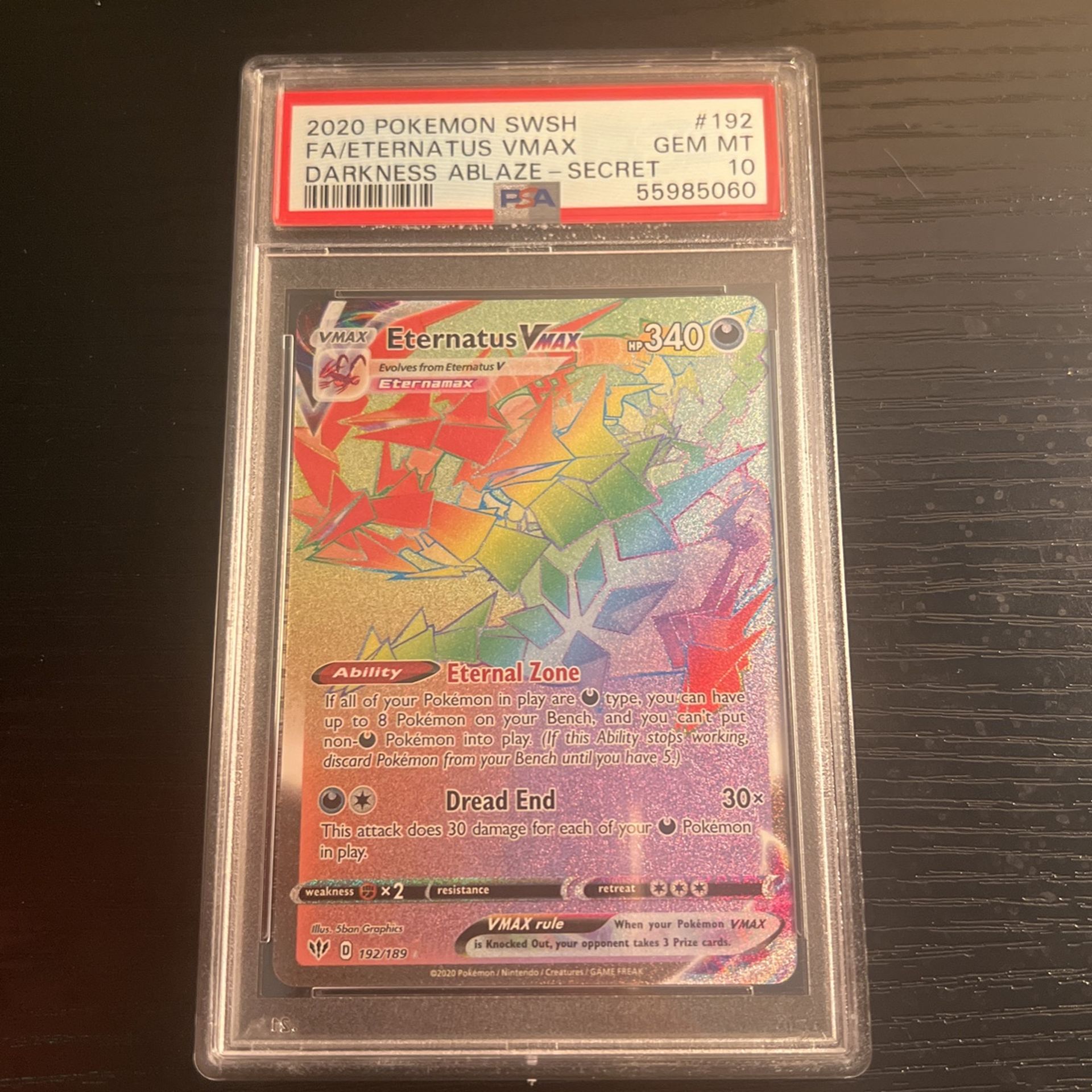 Eternatus Vmax Psa 10