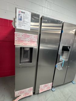 Samsung side by side refrigerator