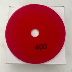5 inch Dry diamond polishing pad 400 grit